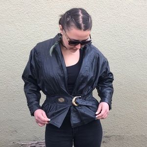 Vintage leather jacket
